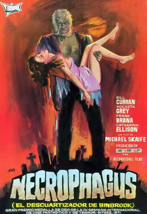 Necrophagous (1971) poster