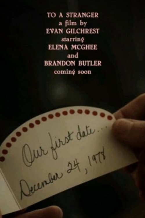 To A Stranger (2017) poster