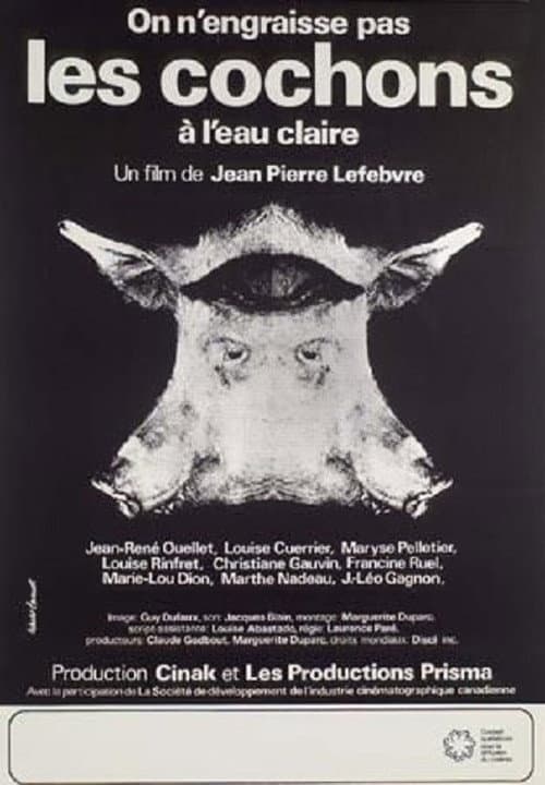 On n'engraisse pas les cochons à l'eau claire (1973) poster