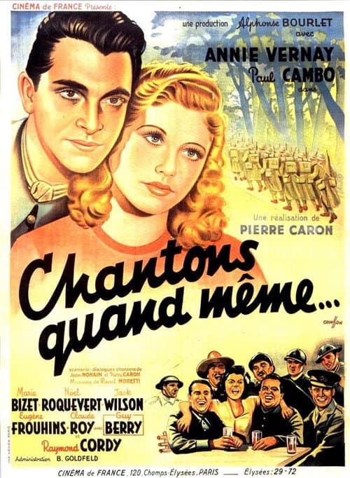 Chantons quand même (1940) poster