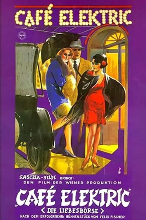Café Elektric (1927) poster