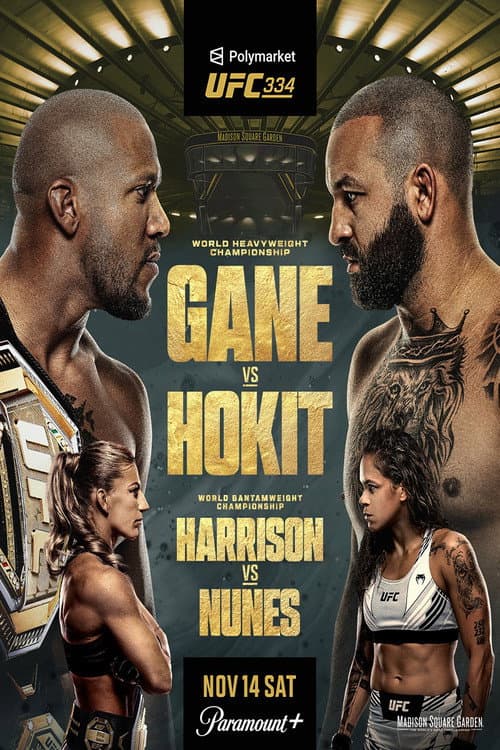 UFC 334: Gane vs. Hokit (2026) poster