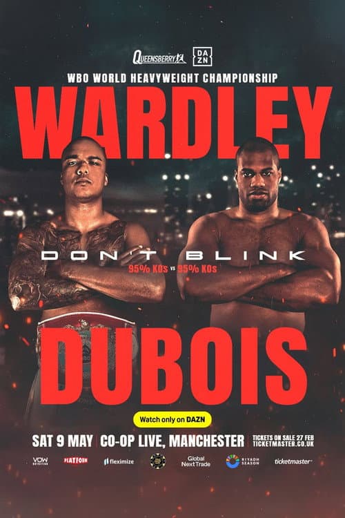 Fabio Wardley vs. Daniel Dubois (2026) poster