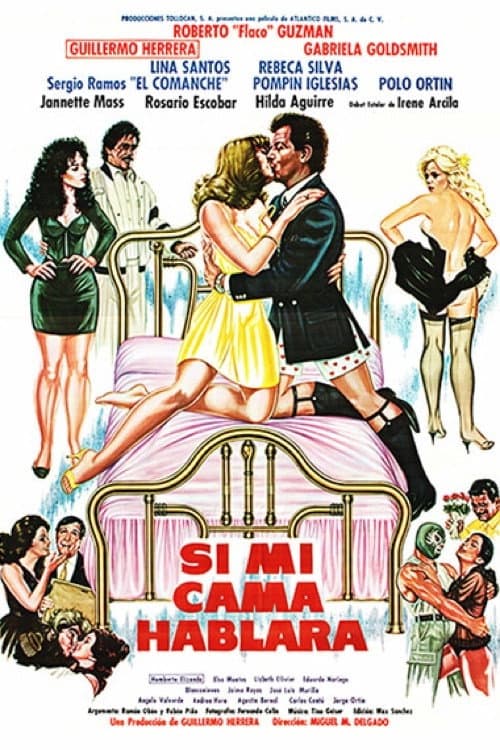 Si mi cama hablara (1989) poster