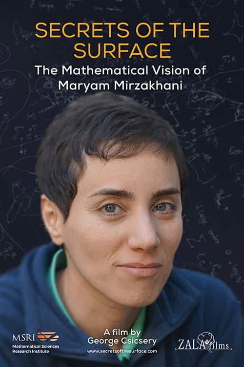 Secrets of the Surface: The Mathematical Vision of Maryam Mirzakhani (2020) poster