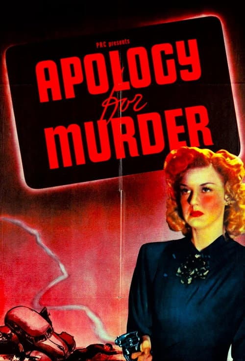 Apology for Murder (1945) poster