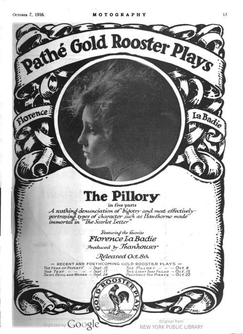 The Pillory (1916) poster