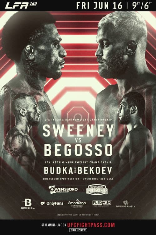 LFA 160: Sweeney vs. Begosso (2023) poster
