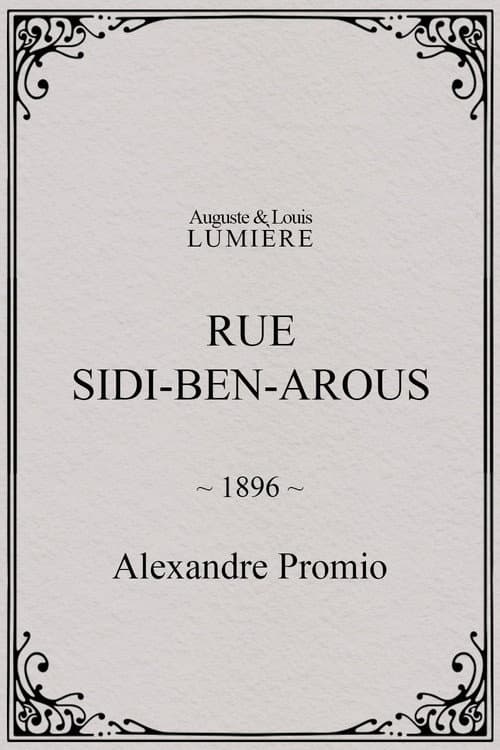 Rue Sidi-Ben-Arous (1896) poster