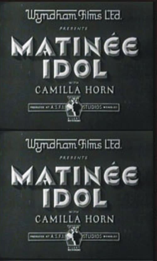 Matinee Idol (1933) poster