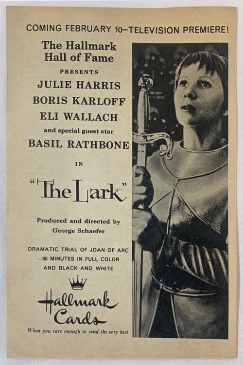 The Lark (1957) poster