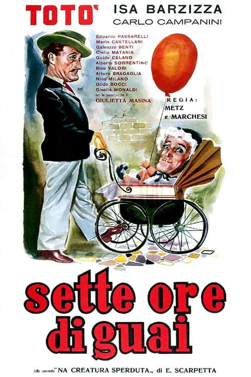 Sette ore di guai (1951) poster