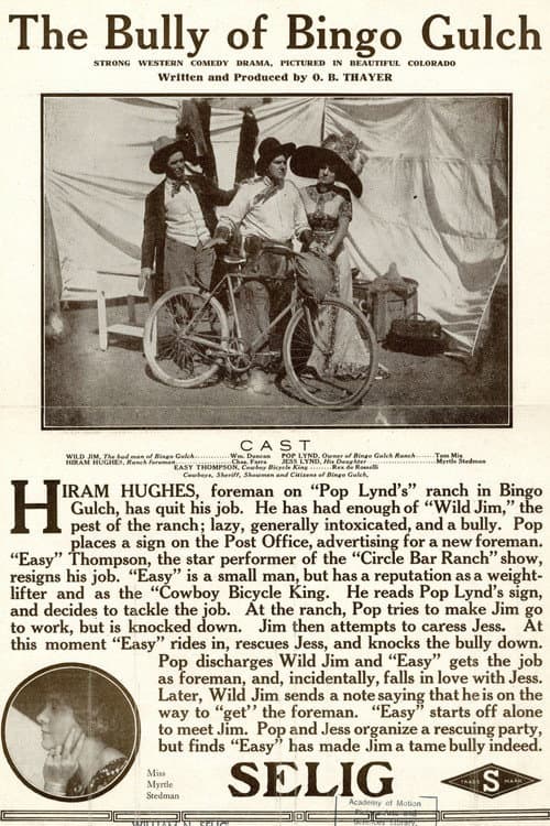 The Bully of Bingo Gulch (1911) poster
