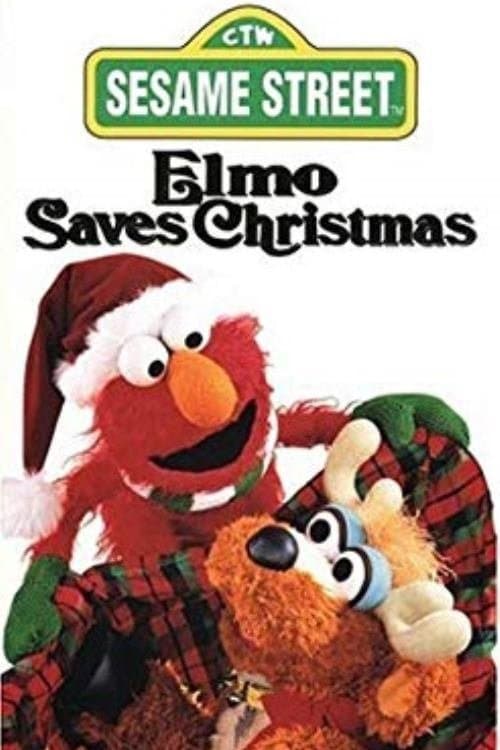 Elmo redt het kerstfeest (1996) poster