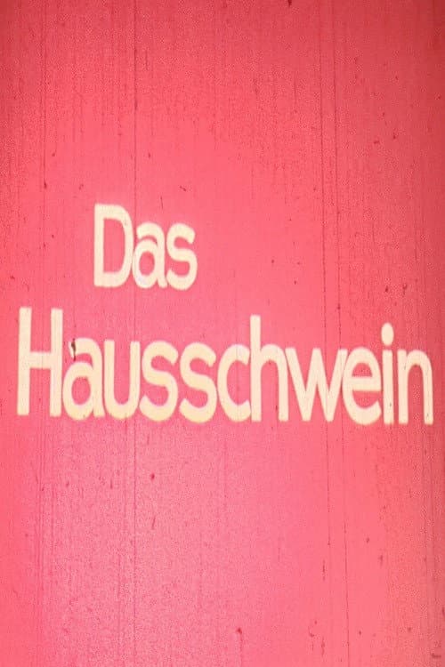Das Hausschwein (1976) poster