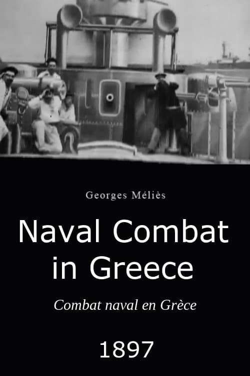 Combat naval en Grèce (1897) poster