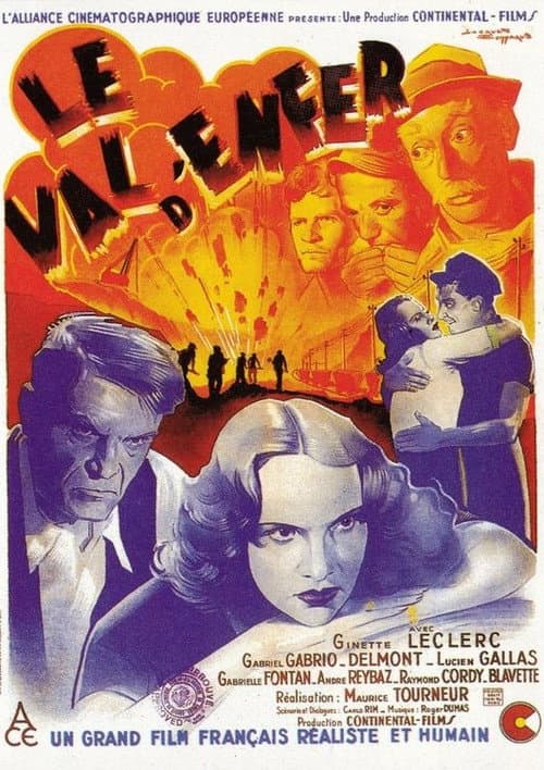 Le Val d'enfer (1943) poster