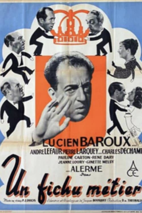 Un fichu métier (1938) poster