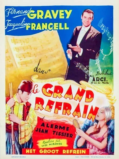 Le Grand Refrain (1936) poster