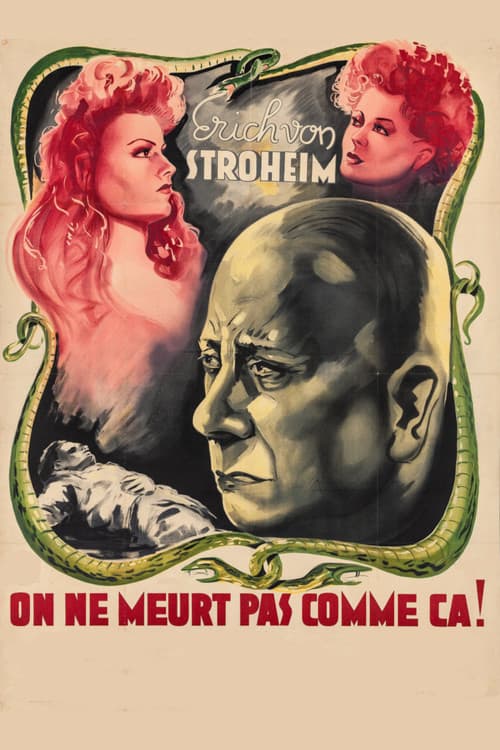 On ne meurt pas comme ça (1946) poster