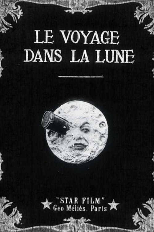 Een avontuur bij de maan (1902) poster