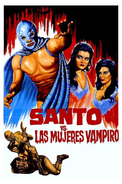 Santo vs. las mujeres vampiro (1962) poster