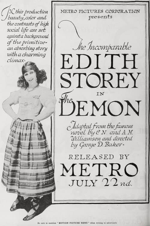 The Demon (1918) poster