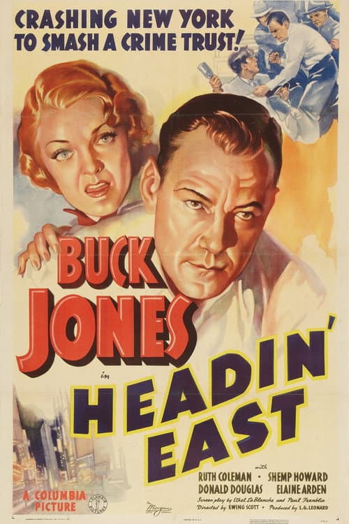 Headin' East (1937) poster