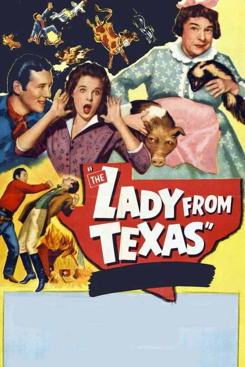The Lady from Texas (1951) poster
