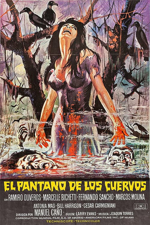 El pantano de los cuervos (1974) poster