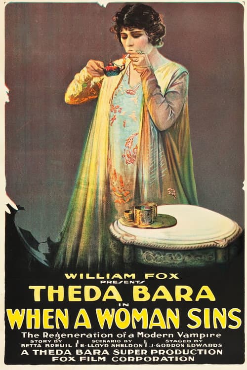 When a Woman Sins (1918) poster