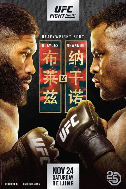 UFC Fight Night 141: Blaydes vs. Ngannou 2 (2018) poster