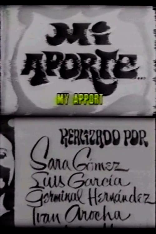 Mi aporte (1972) poster