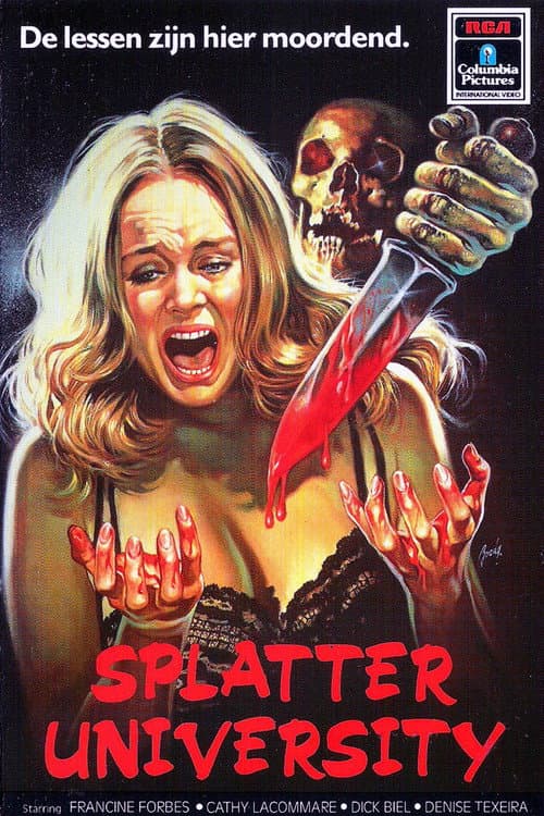 Splatter University (1984) poster