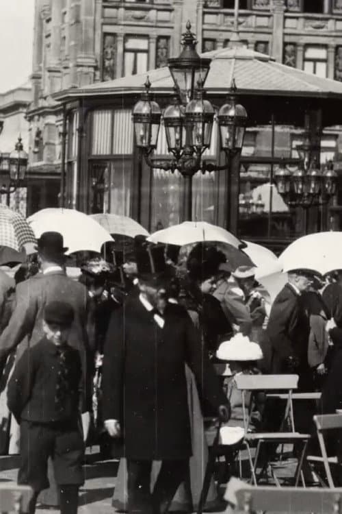 De boulevard van Scheveningen (1898) poster