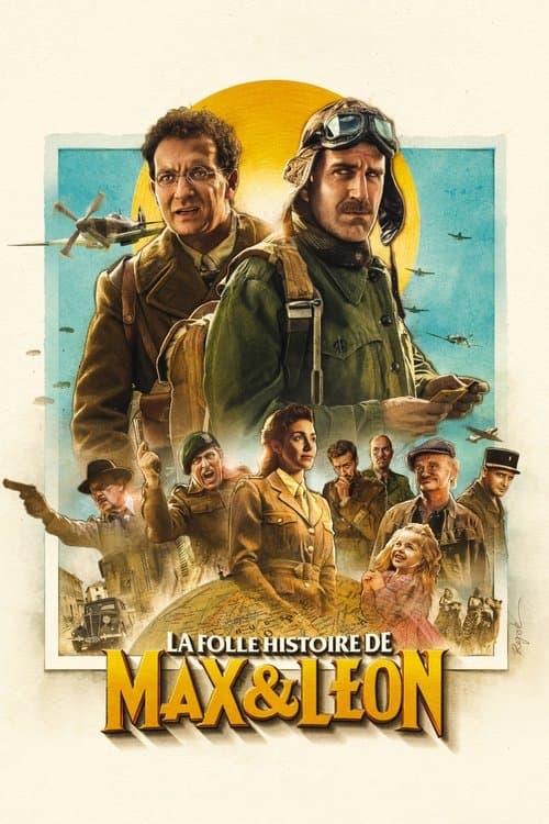 La Folle Histoire de Max et Léon (2016) poster