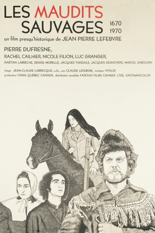 Les maudits sauvages (1971) poster