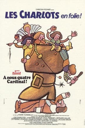 À nous quatre cardinal ! (1974) poster