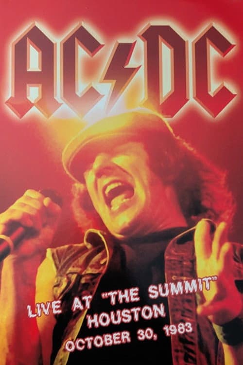 AC/DC: Live At The Houston Summit (1983) poster