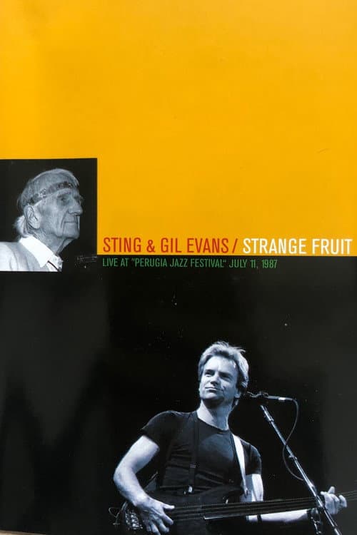 Sting and Gil Evans: Strange Fruit (1987) poster