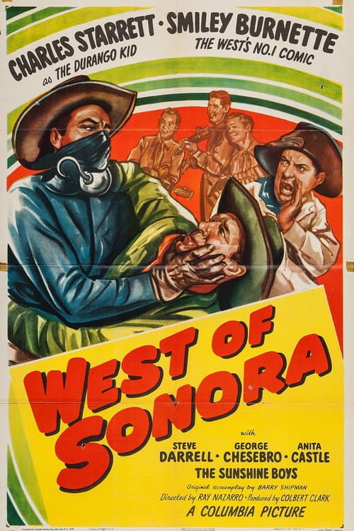 West of Sonora (1948) poster