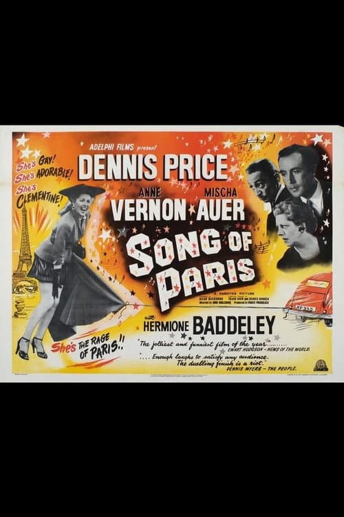 Song of Paris (1952) poster