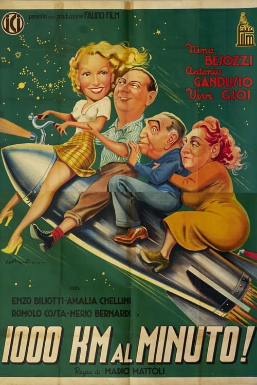 Mille chilometri al minuto! (1939) poster