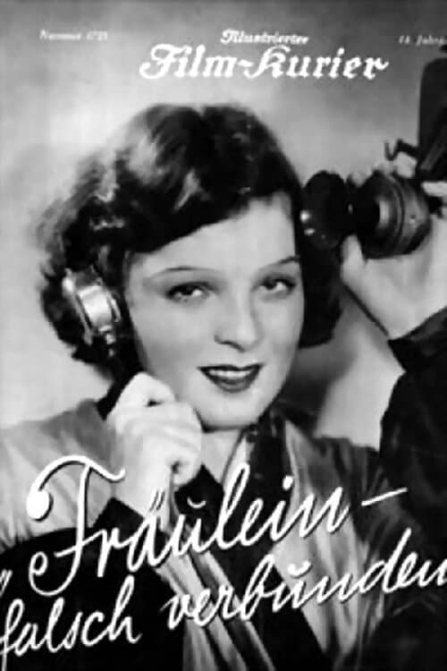 Fräulein – Falsch verbunden (1932) poster
