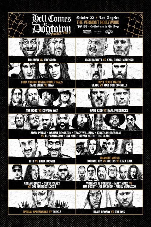 PRODUCE Volume 6: Hell Comes to Dogtown (2026) poster