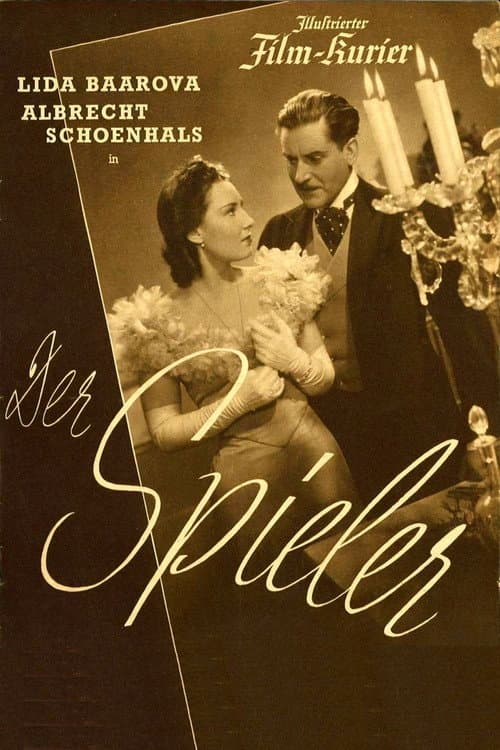 Der Spieler (1938) poster