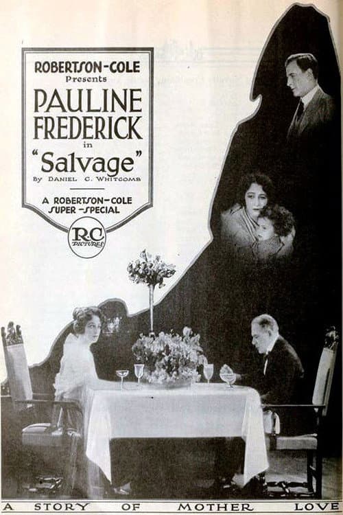 Salvage (1921) poster
