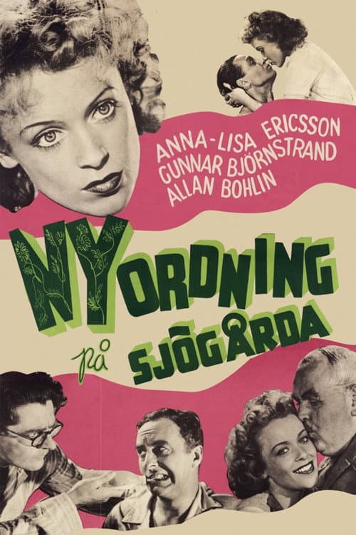 Nyordning på Sjögårda (1944) poster