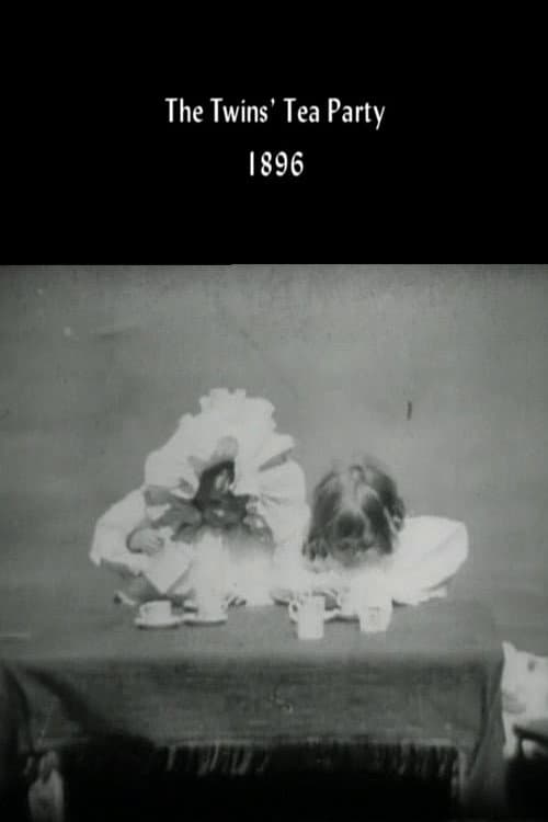 The Twins' Tea Party (1896) poster