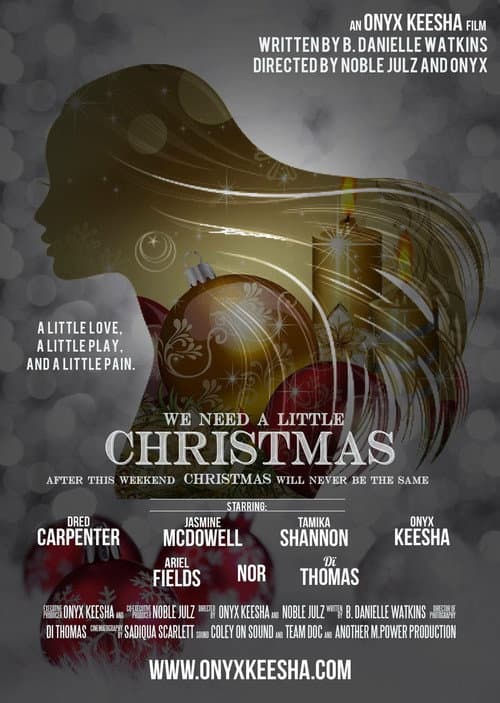 We Need A Little Christmas (2017) poster